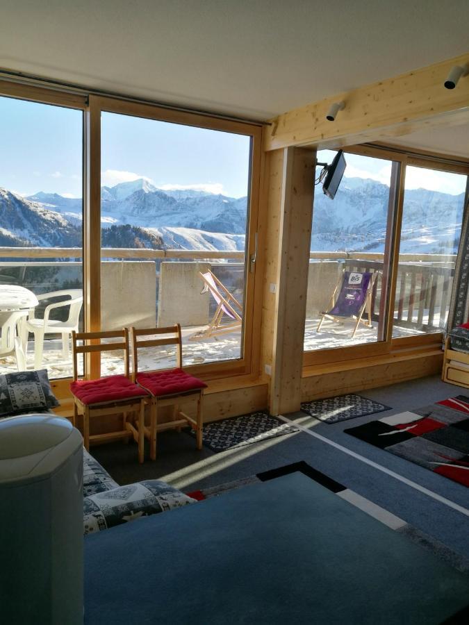 Appartement D'Une Chambre A La Plagne Aime 2000 A 10 M Des Pistes Avec Vue Sur La Ville Et Terrasse Amenagee Macot-la-Plagne Екстер'єр фото
