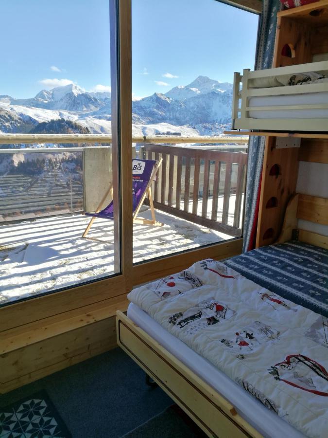 Appartement D'Une Chambre A La Plagne Aime 2000 A 10 M Des Pistes Avec Vue Sur La Ville Et Terrasse Amenagee Macot-la-Plagne Екстер'єр фото